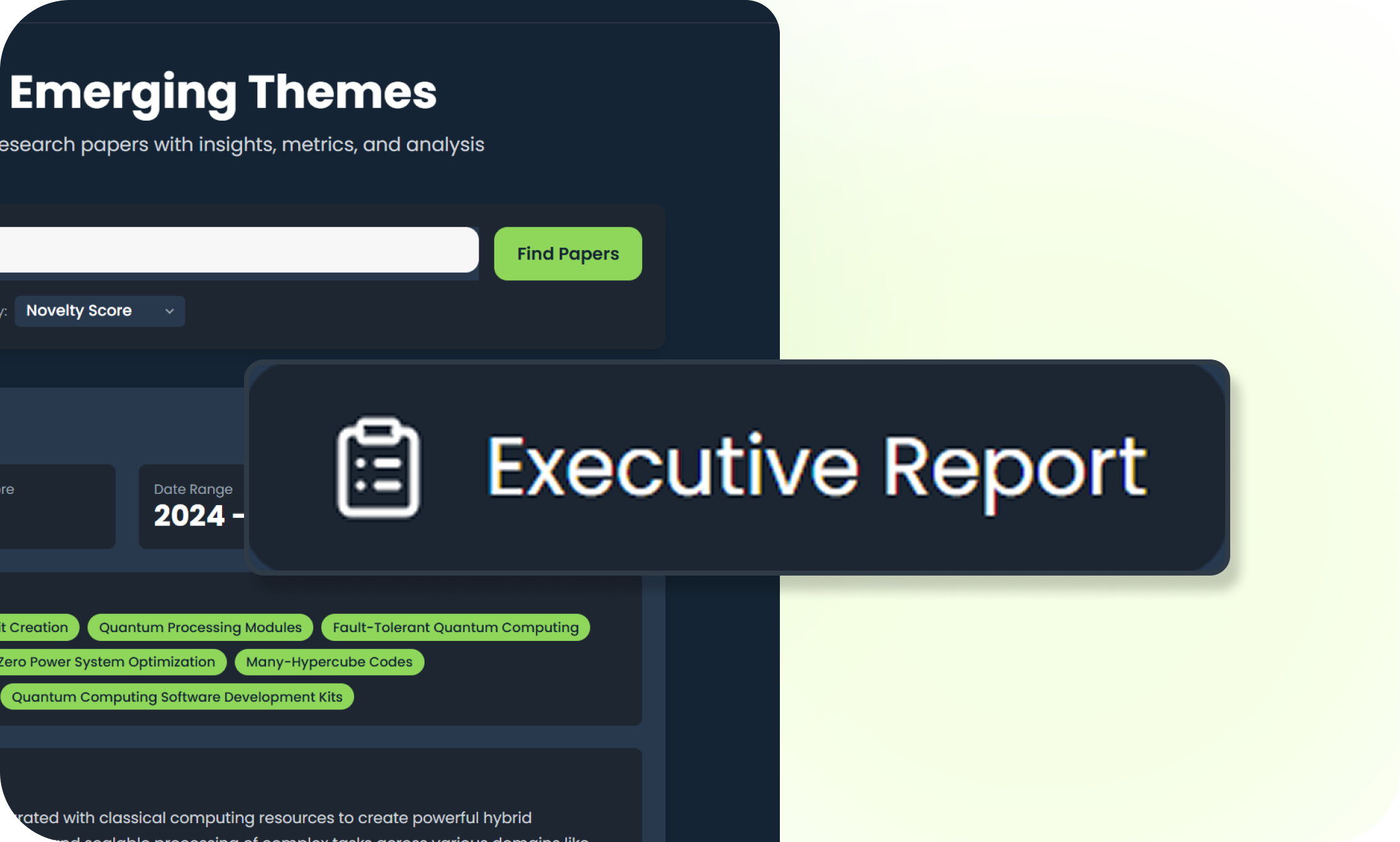 Download Executive Reports